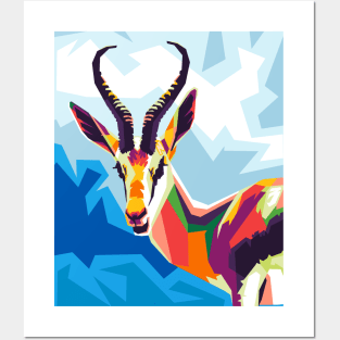 springbok wpap Posters and Art